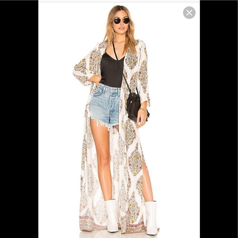 NWT SMUM Karmyn Cape-Flower Shower Gauze-Medium